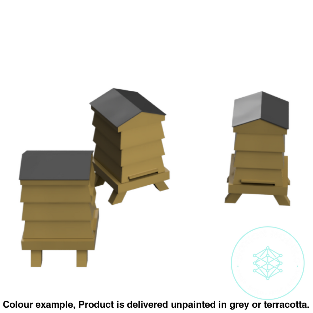 Fo300B – Louvered Beehives Oo/Ho Scale Oo Accessory