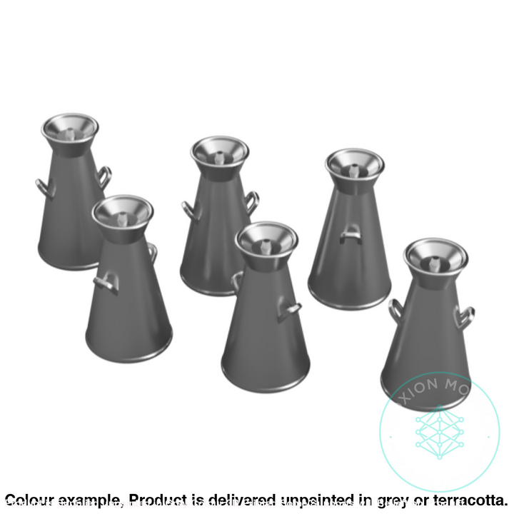 Fo301A – 17 Gallon Milk Churns Oo/Ho Scale Oo Accessory