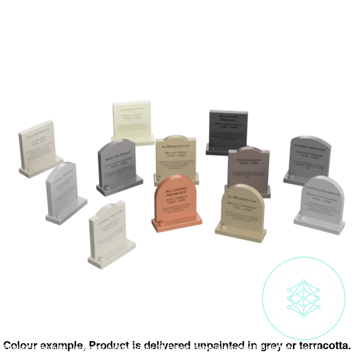 Fo307A – Small Grave Stones Oo/Ho Scale Oo Accessory