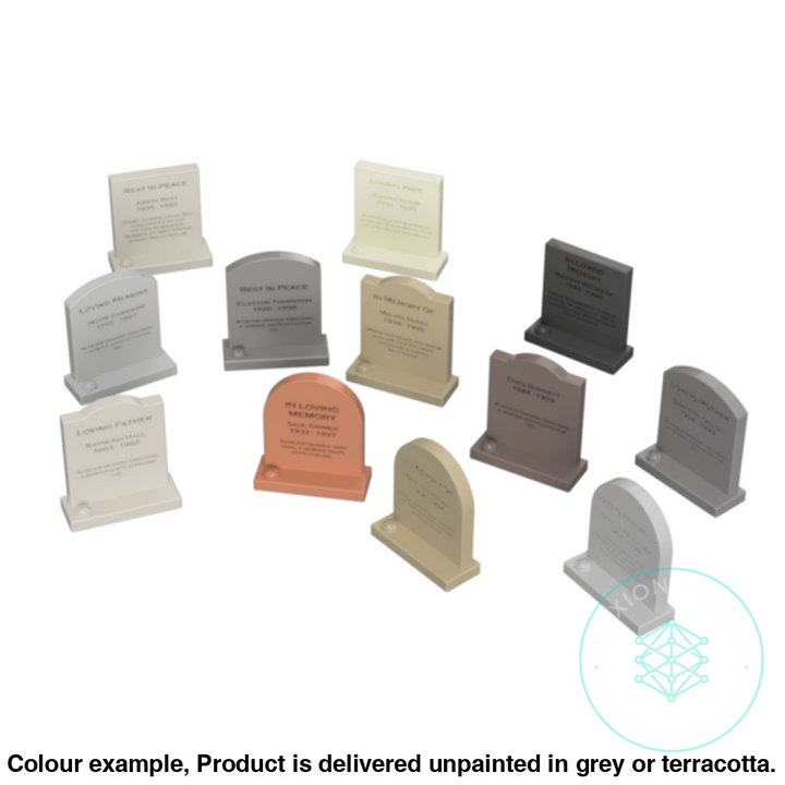 Fo307A – Small Grave Stones Oo/Ho Scale Oo Accessory