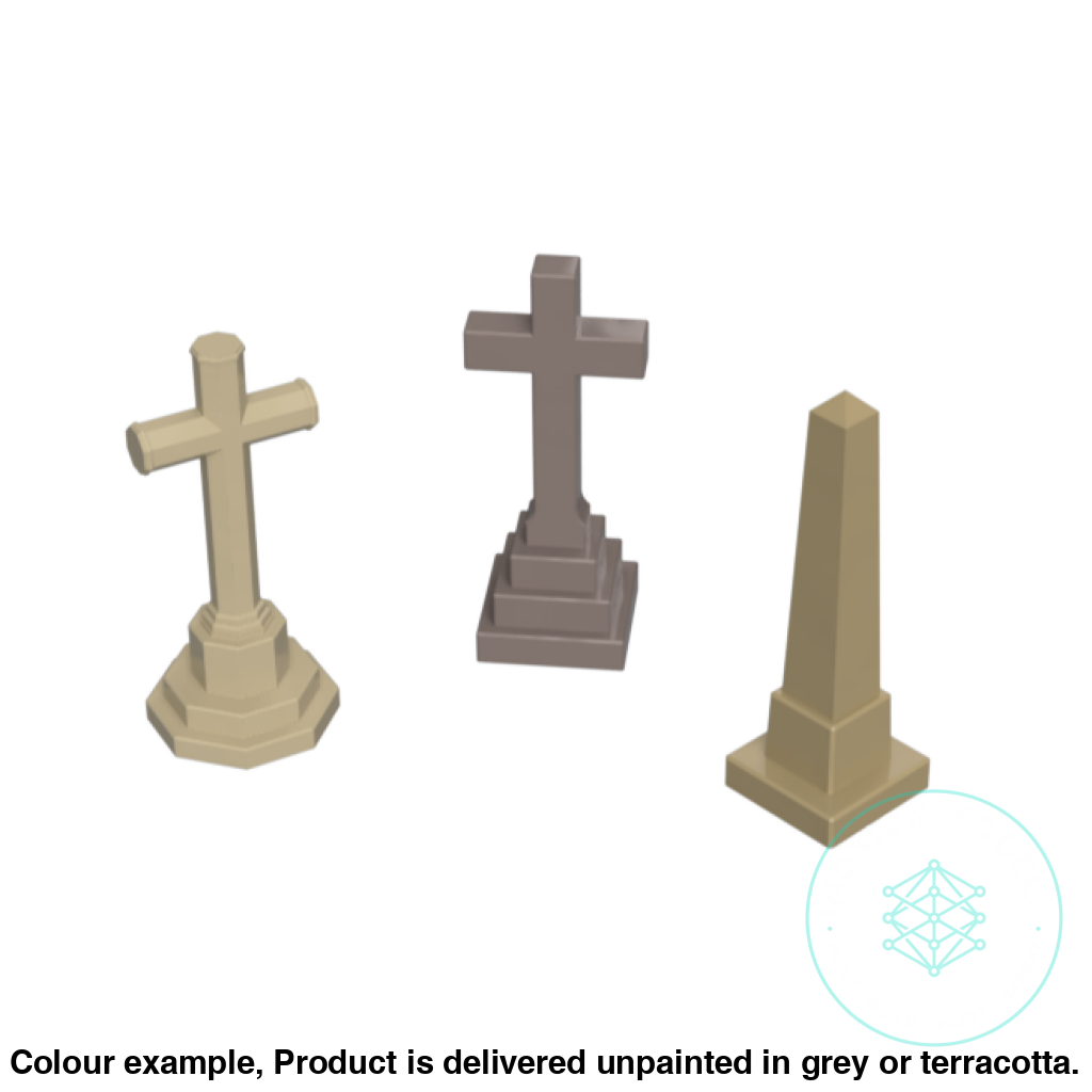 Fo307D – Grave Monuments Oo/Ho Scale Oo Accessory