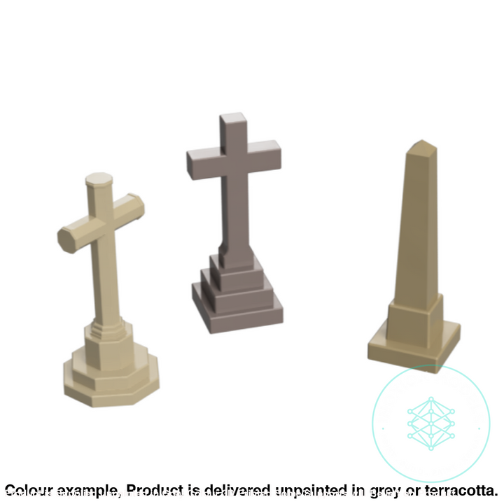 Fo307D – Grave Monuments Oo/Ho Scale Oo Accessory