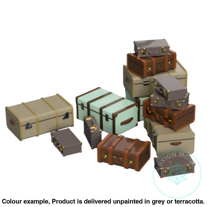 Fo601A – Luggage Oo/Ho Scale Oo Accessory