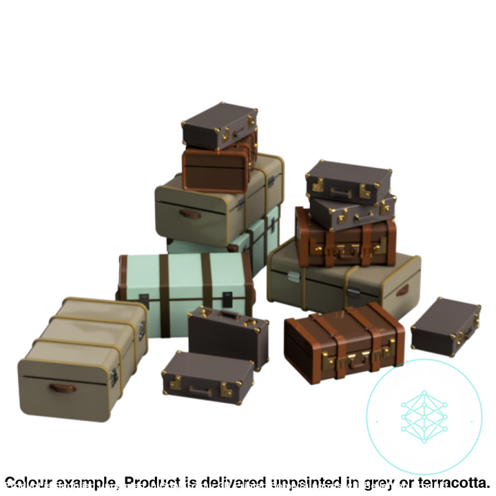 Fo601A – Luggage Oo/Ho Scale Oo Accessory