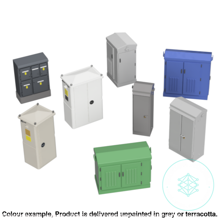 Fo605A – Railway Location Cabinets Oo/Ho Scale Oo Accessory