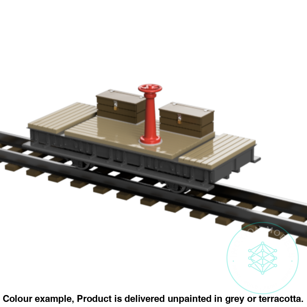 Fp755A – C&amp;Mlr Brake Van Oo9 Gauge Oo Scale Rolling Stock