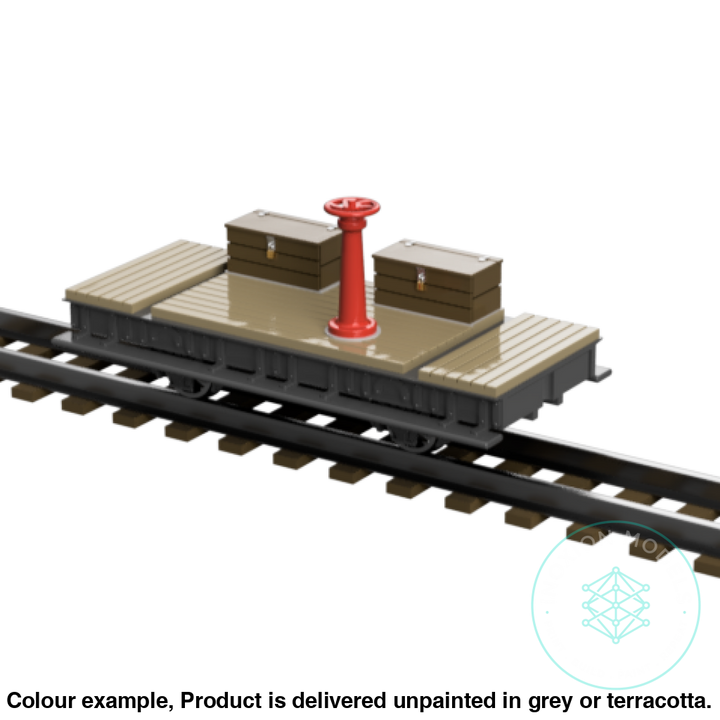 Fp755A – C&amp;Mlr Brake Van Oo9 Gauge Oo Scale Rolling Stock