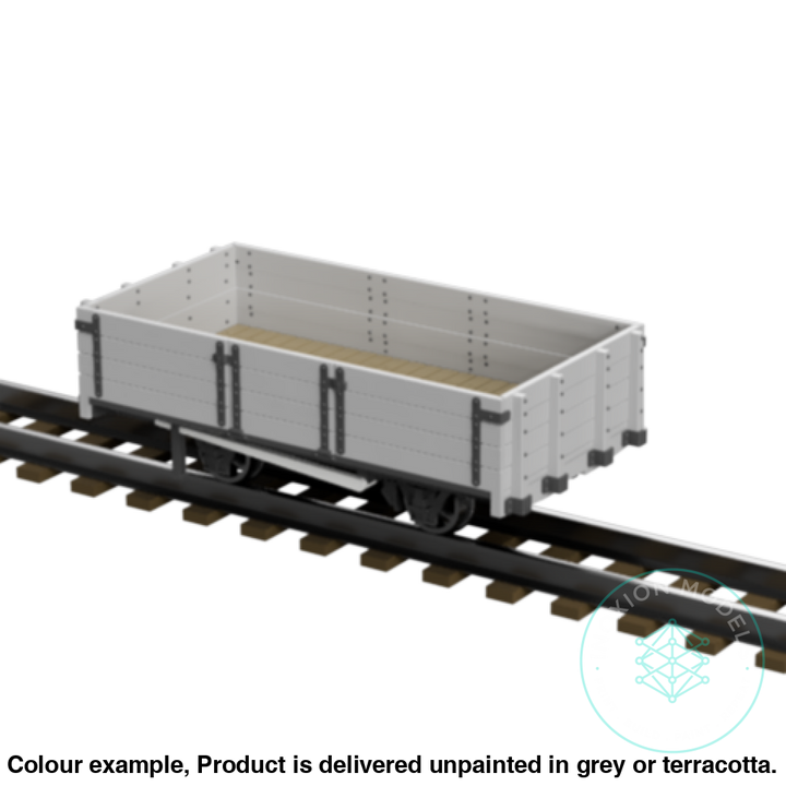 Fp755B – C&amp;Mlr 5 Ton Open Wagon Oo9 Gauge Oo Scale Rolling Stock