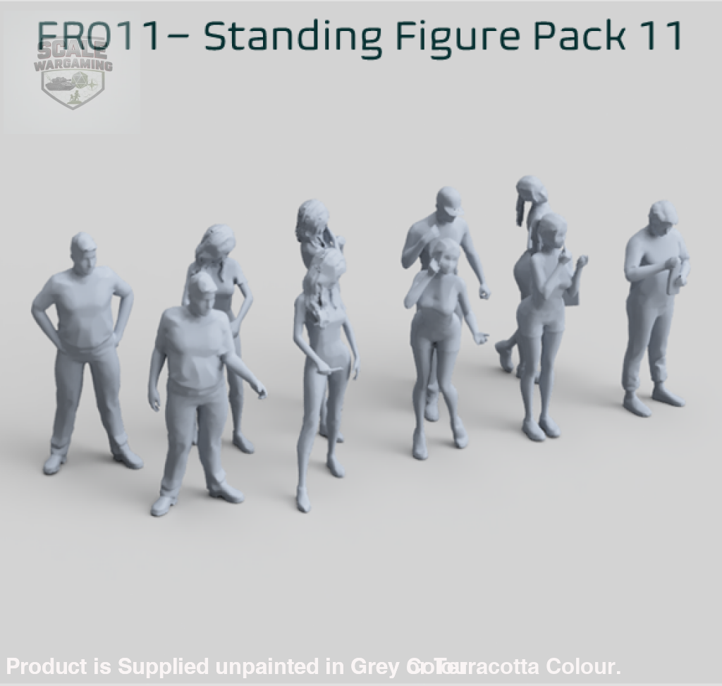 Fr011 Standing Figure Pack 11