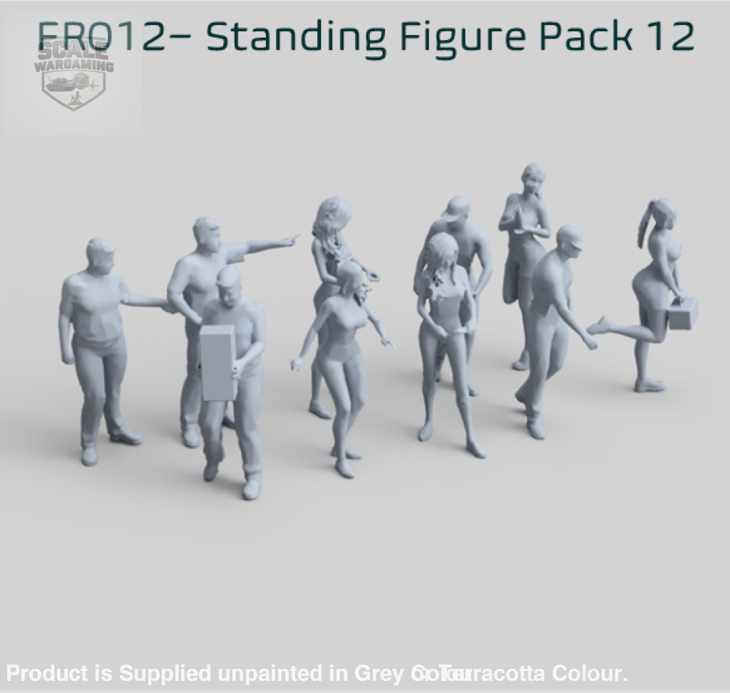 Fr012 Standing Figure Pack 12
