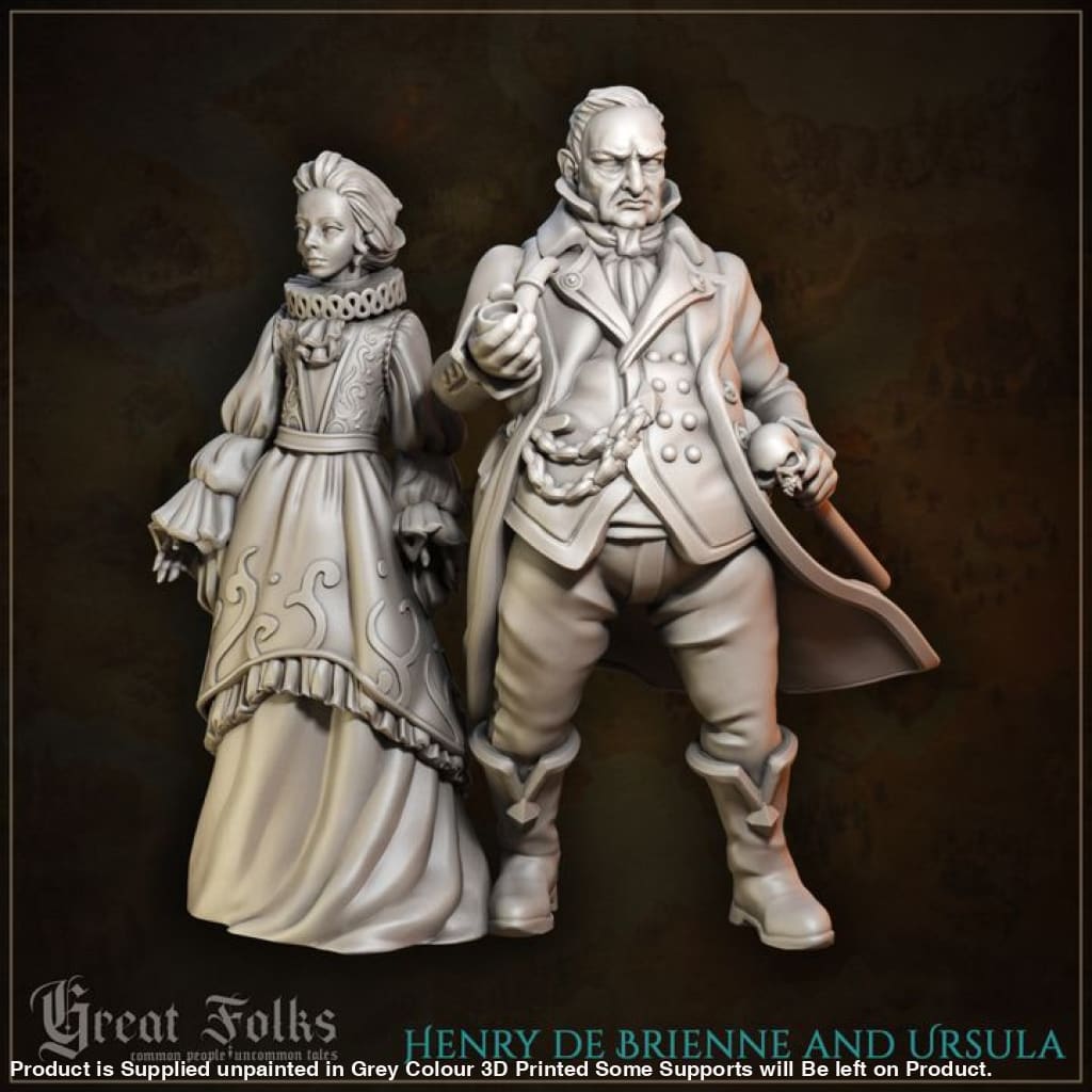 GG021 Henry de Brienne and Ursula Medieval