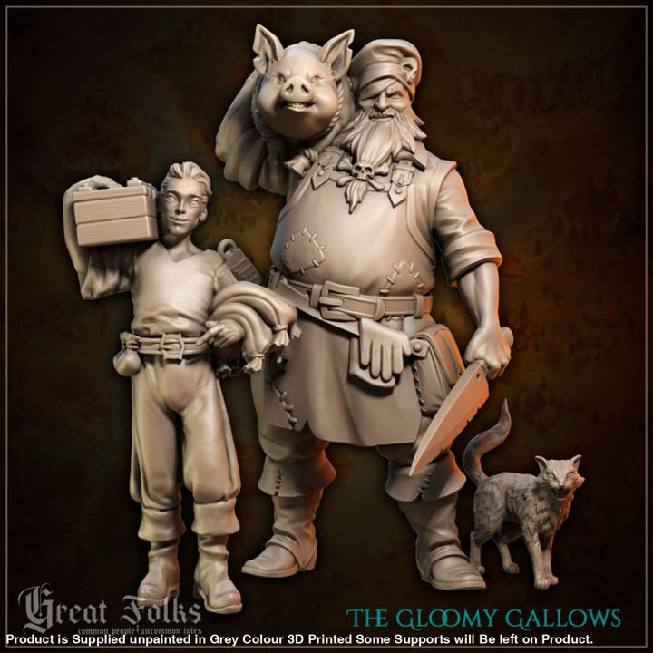 GG024 The Gloomy Gallows Staff Medieval