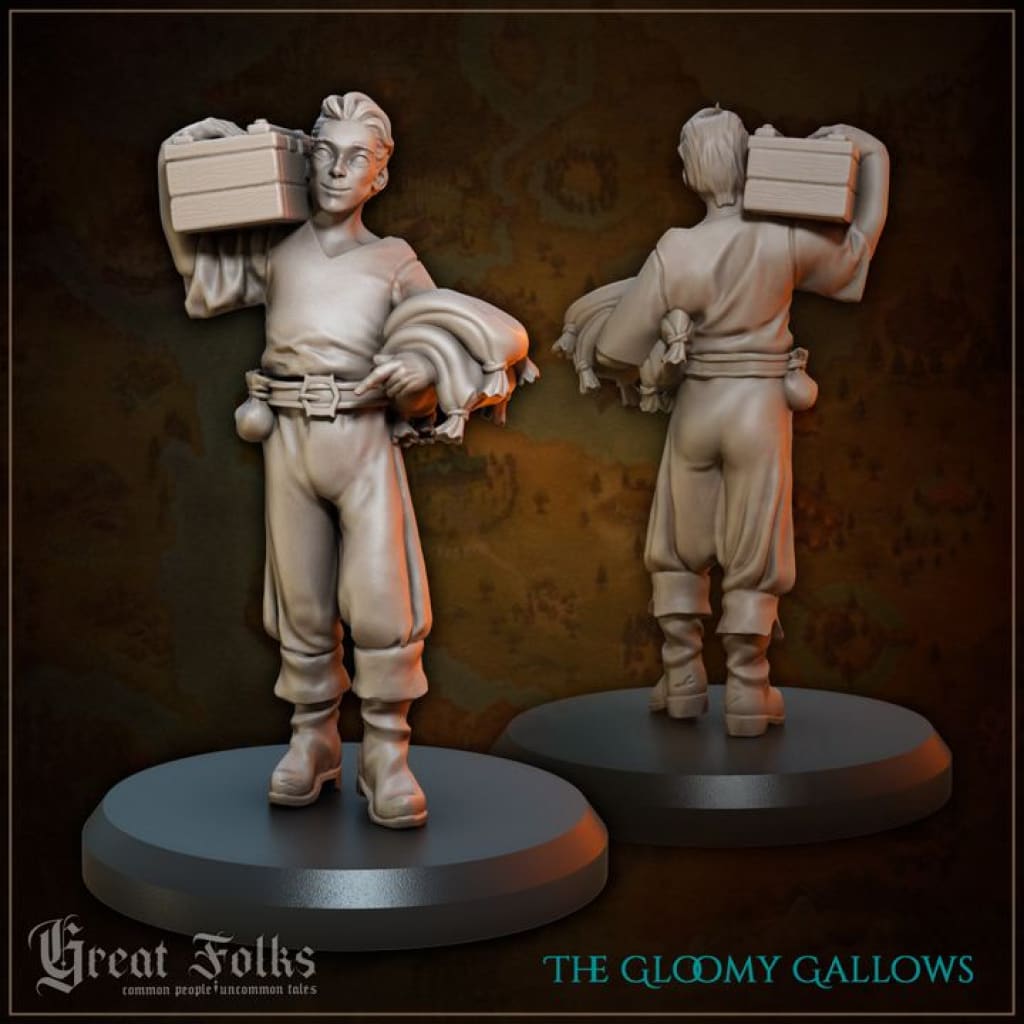 GG024 The Gloomy Gallows Staff Medieval