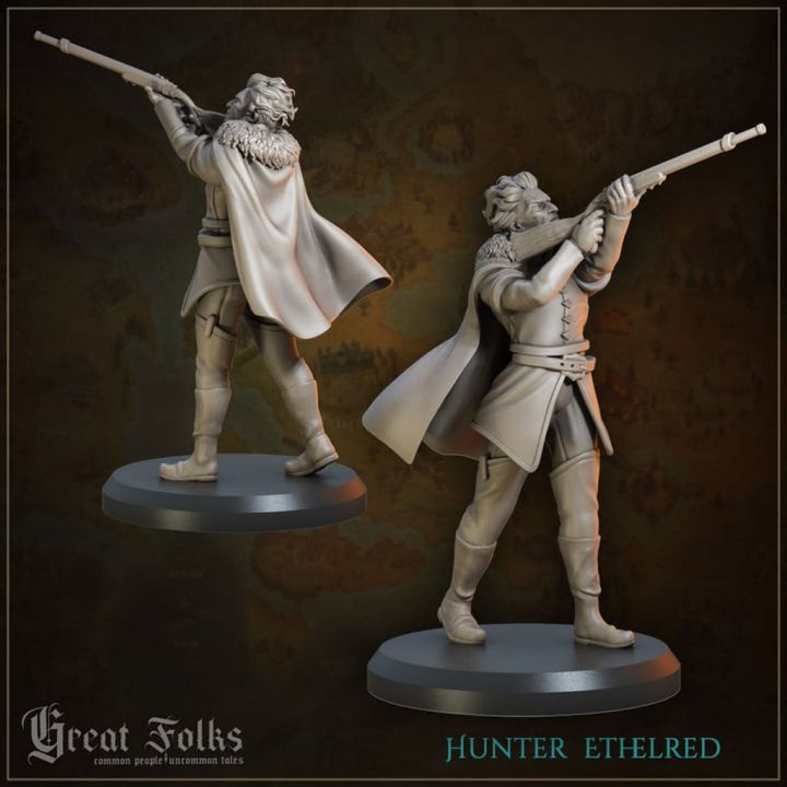 GG033 Aristocrats on the hunt Medieval
