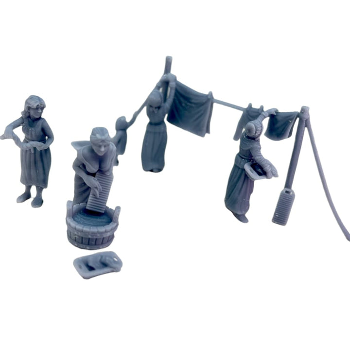 GM001 Medieval Village Scenes - Wash Day Medieval Figure