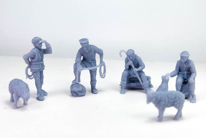 GM010 Medieval Village Scenes - Shepherds Medieval Figure