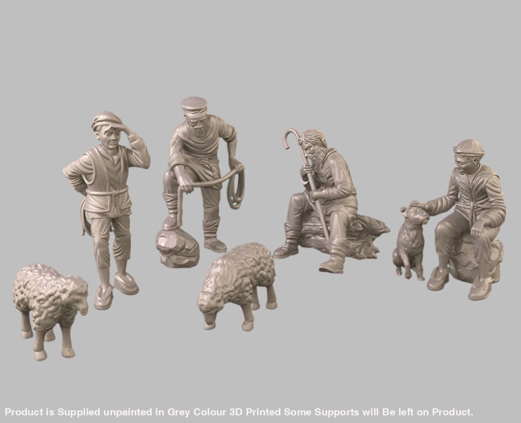 GM010 Medieval Village Scenes - Shepherds Medieval Figure