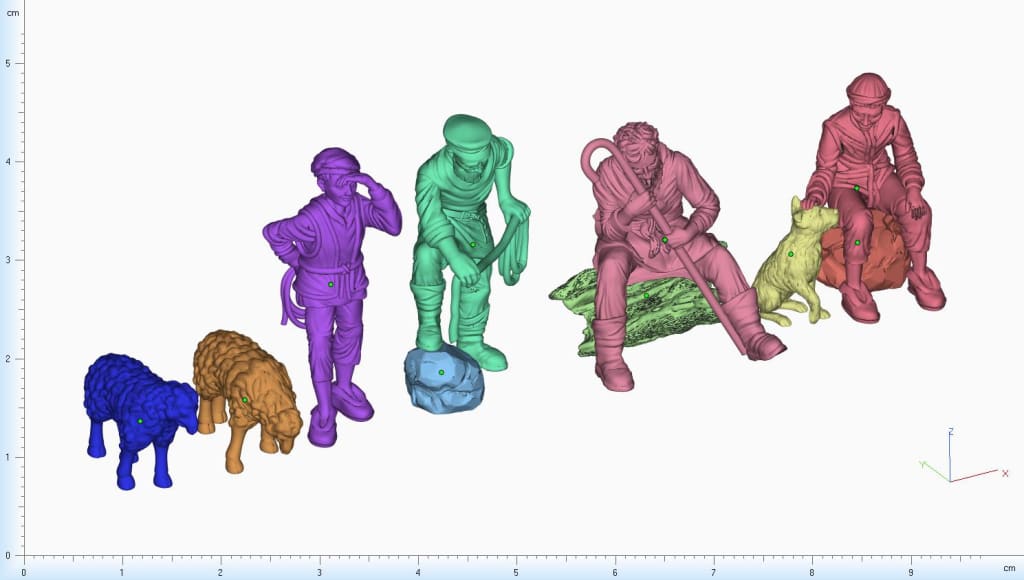 GM010 Medieval Village Scenes - Shepherds Medieval Figure