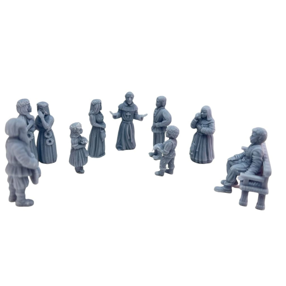 GM011 Medieval Village Scenes - Village Wedding Medieval Figure