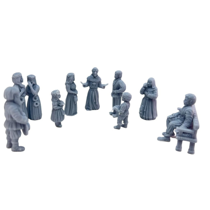GM011 Medieval Village Scenes - Village Wedding Medieval Figure