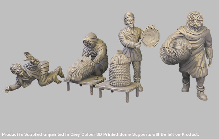 GM013 Medieval Village Scenes - Village Bee Keepers Medieval Figure