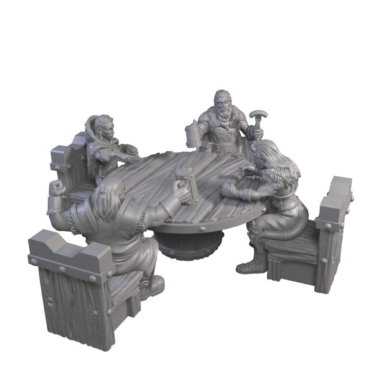 GM014 Medieval Village Scenes - Village Celebrations Medieval Figure