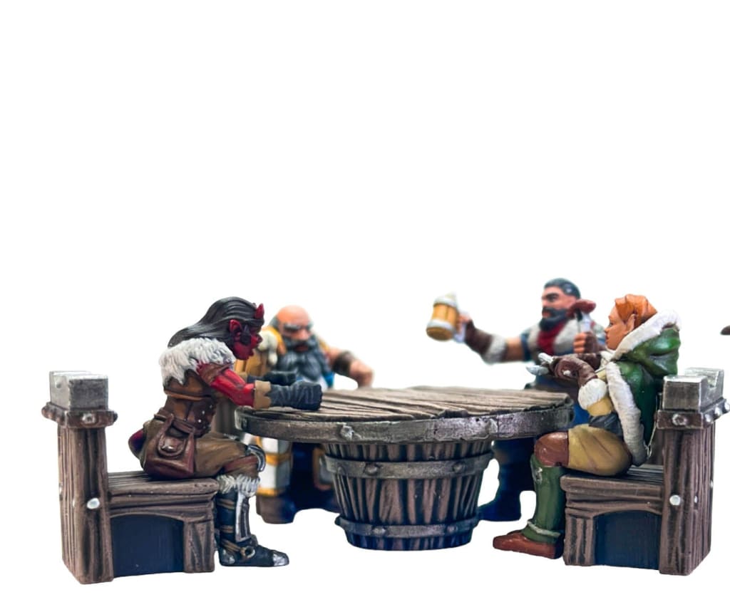 GM014 Medieval Village Scenes - Village Celebrations Medieval Figure