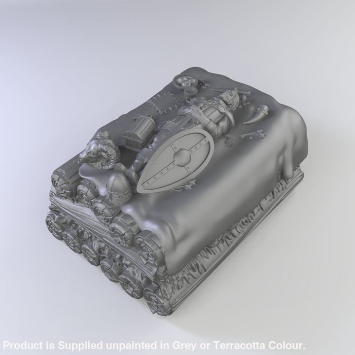 GM029 Medieval Village Scenes - Village Funeral Pyre Medieval Figure