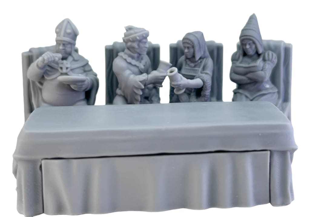 GM032 Medieval Village Scenes - Village Feast Medieval Figure