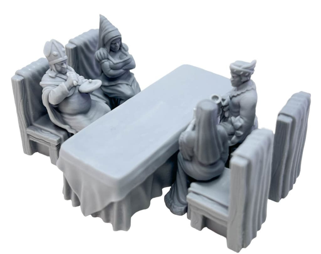 GM032 Medieval Village Scenes - Village Feast Medieval Figure