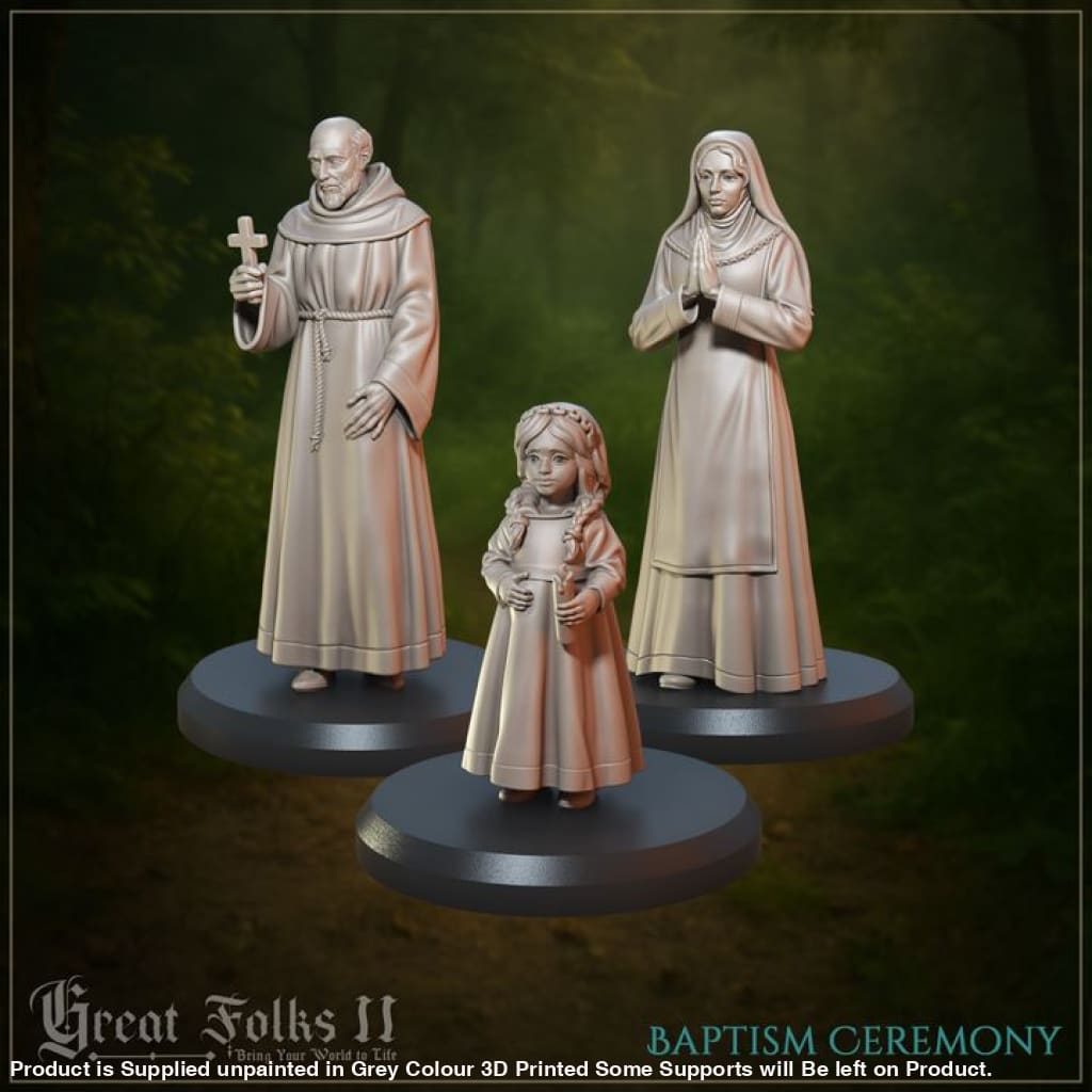 Great Folks 11 - Baptism Ceremony Medieval