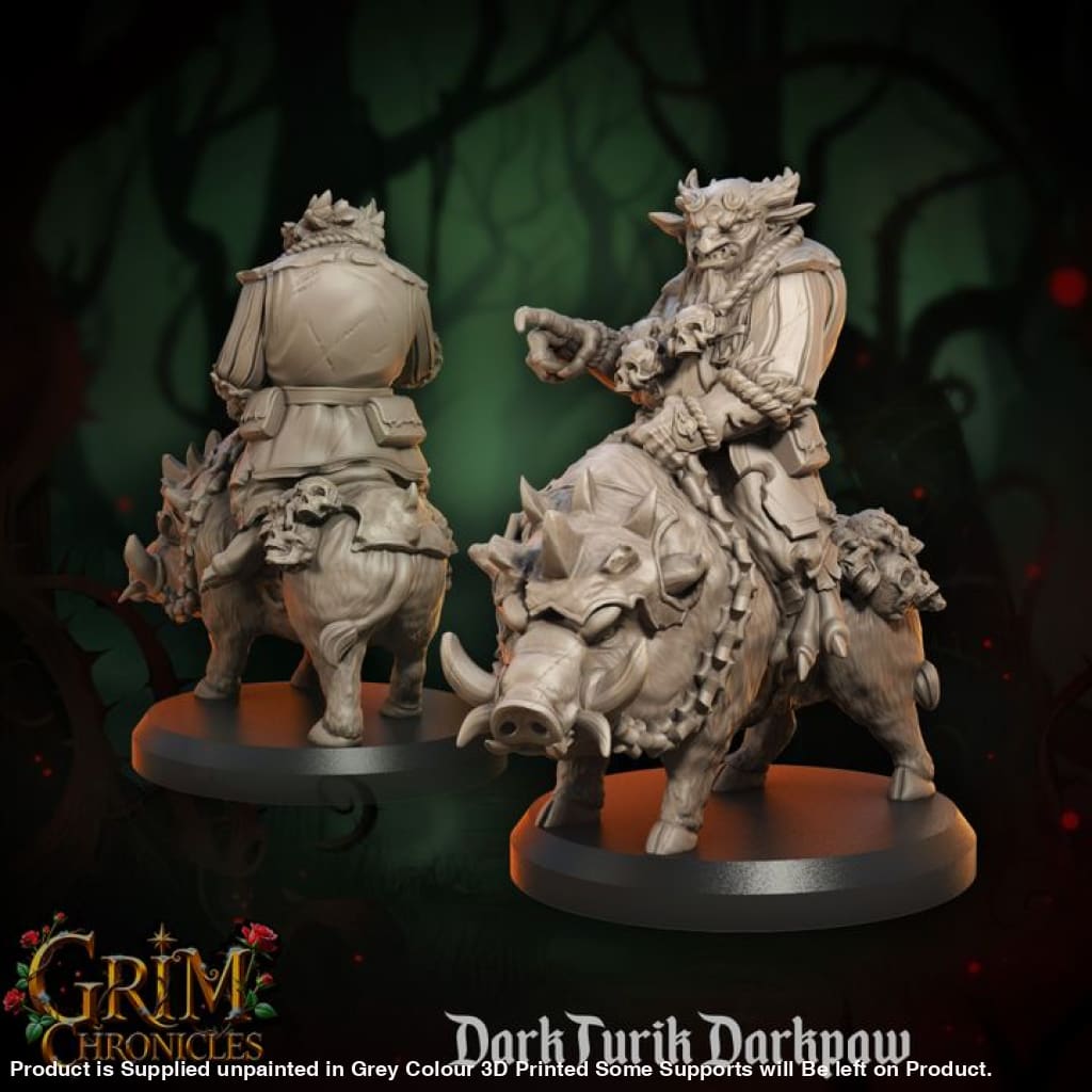 Grim Chronicles - Dark Boarclaw Skyshade Medieval