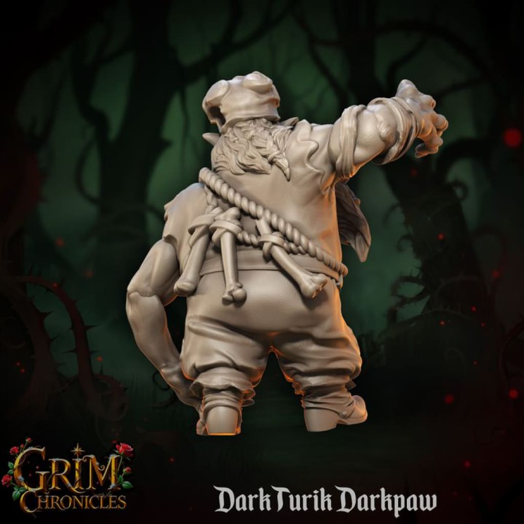 Grim Chronicles - Dark Turik Darkpaw Medieval