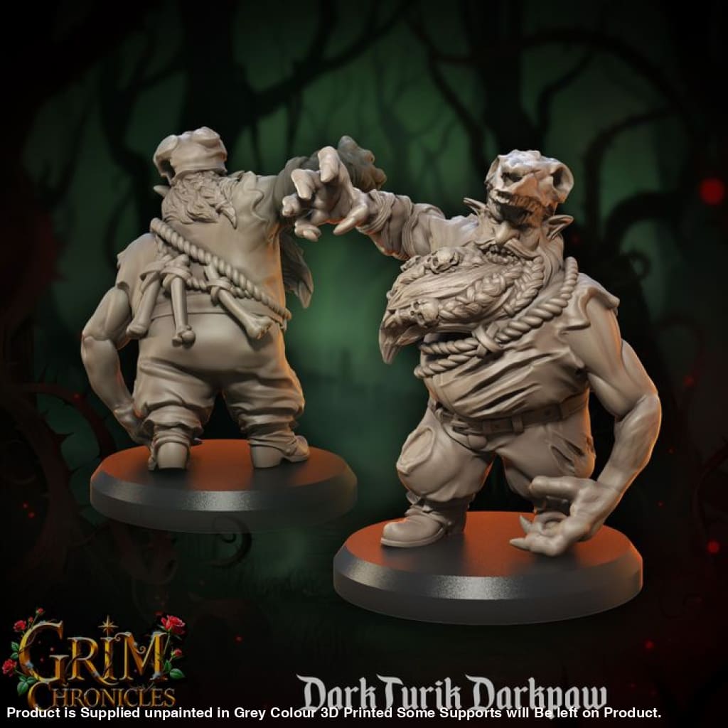 Grim Chronicles - Dark Turik Darkpaw Medieval