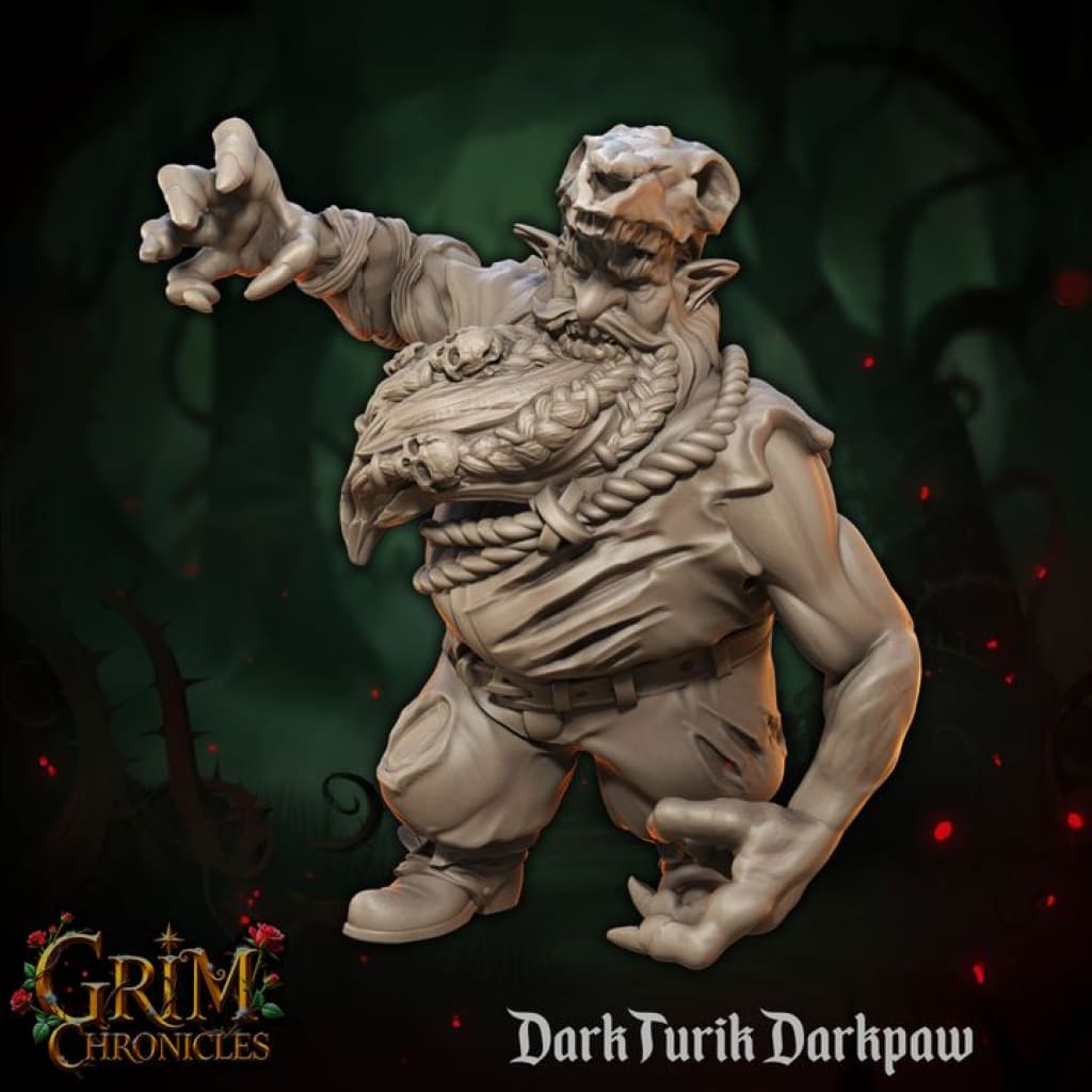 Grim Chronicles - Dark Turik Darkpaw Medieval
