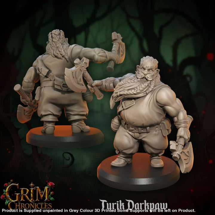 Grim Chronicles - Turik Darkpaw Medieval
