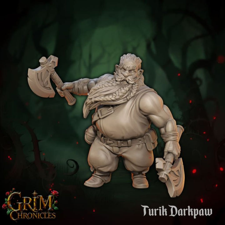 Grim Chronicles - Turik Darkpaw Medieval