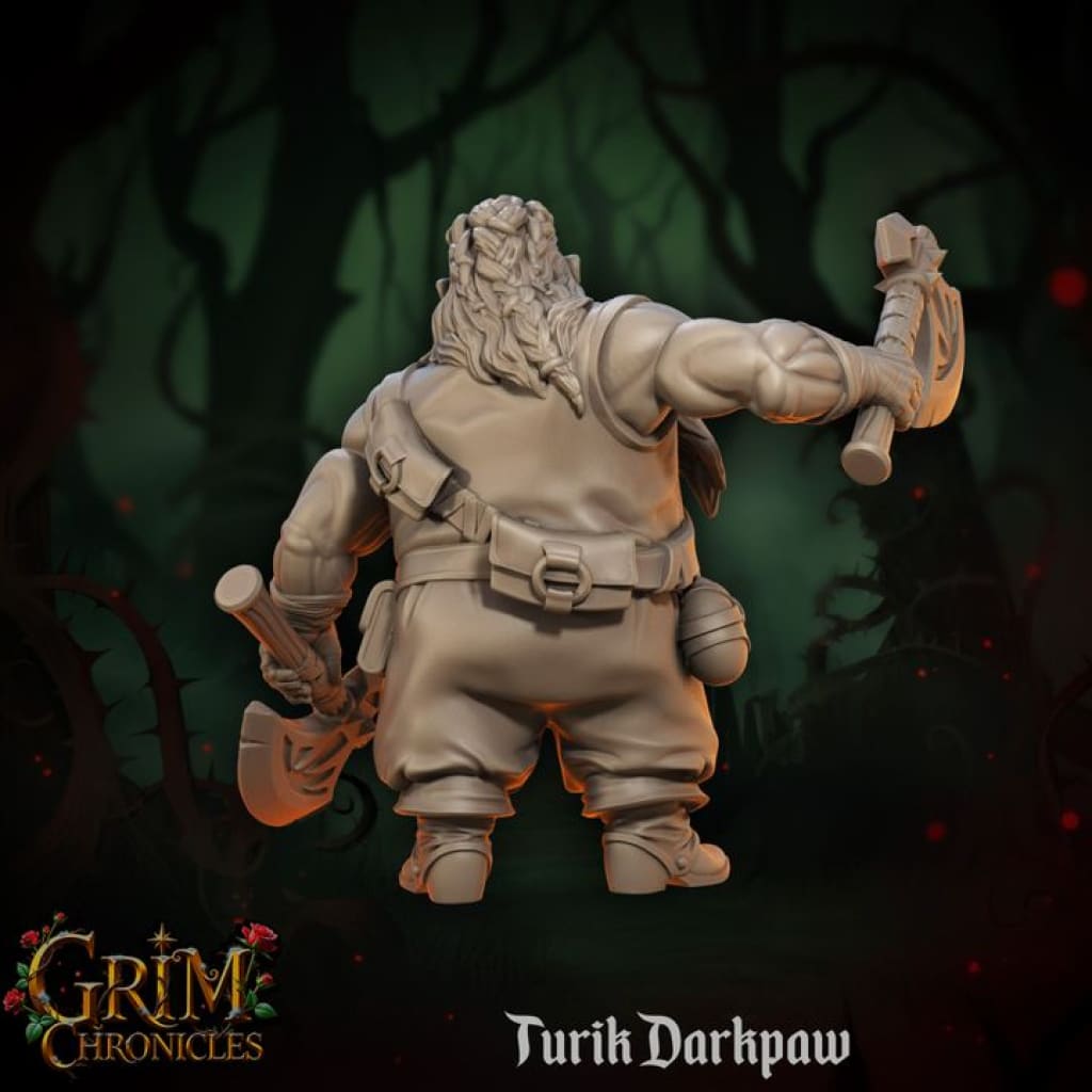 Grim Chronicles - Turik Darkpaw Medieval