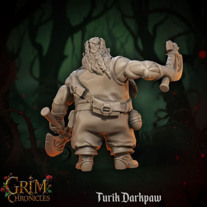 Grim Chronicles - Turik Darkpaw Medieval