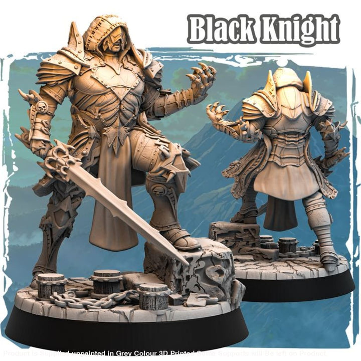 HAITO001 - Black Knight Medieval