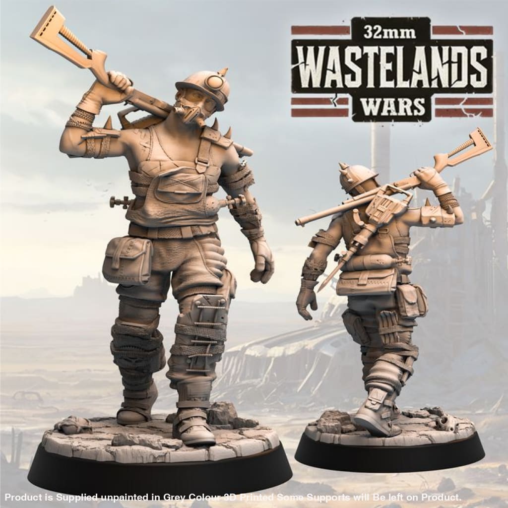 HAITO007 - Brakk Vorn 32mm /Wasteland Wars/ 32mm Medieval