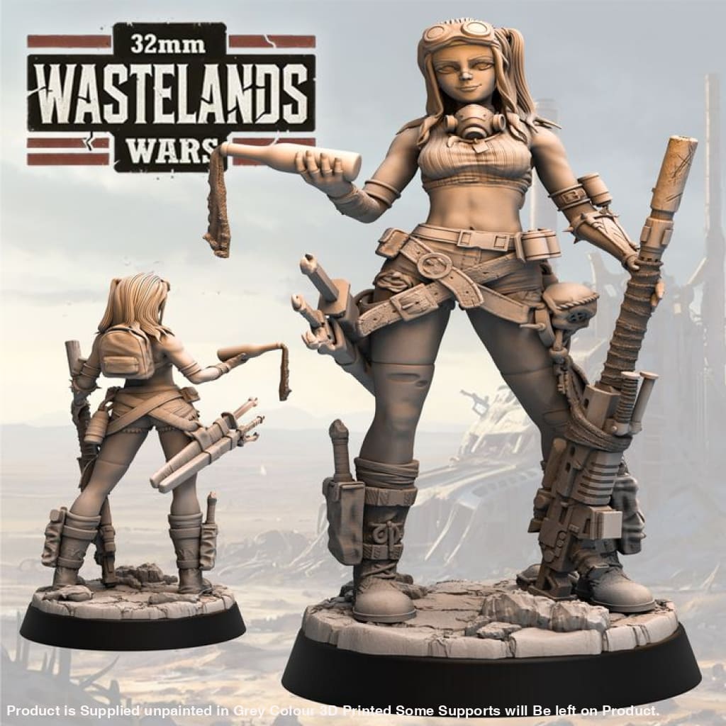HAITO018 - Kisha 32mm /Wasteland Wars/ 32mm Medieval