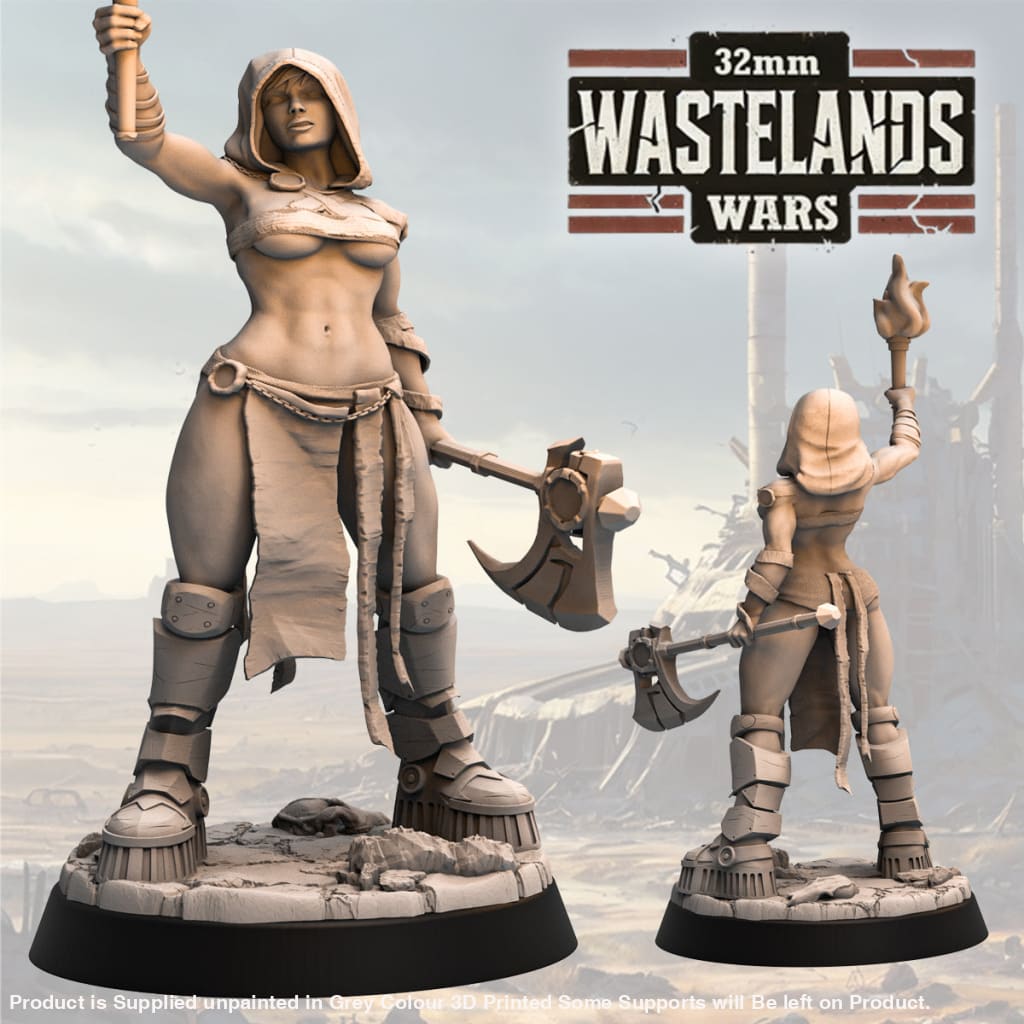 HAITO020 - Sister Beherit 32mm /Wasteland Wars/ 32mm Medieval