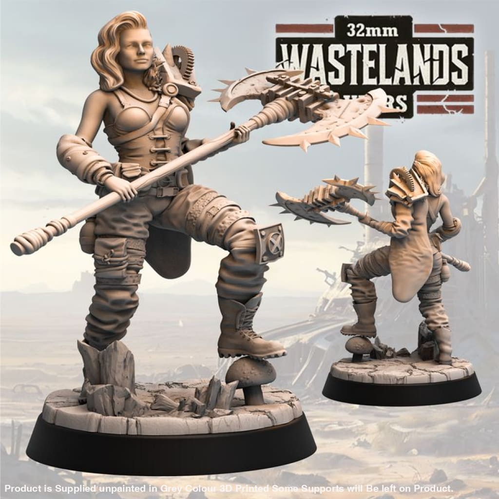 HAITO025 - Raytha Chainfang 32mm /Wasteland Wars/ 32mm Medieval