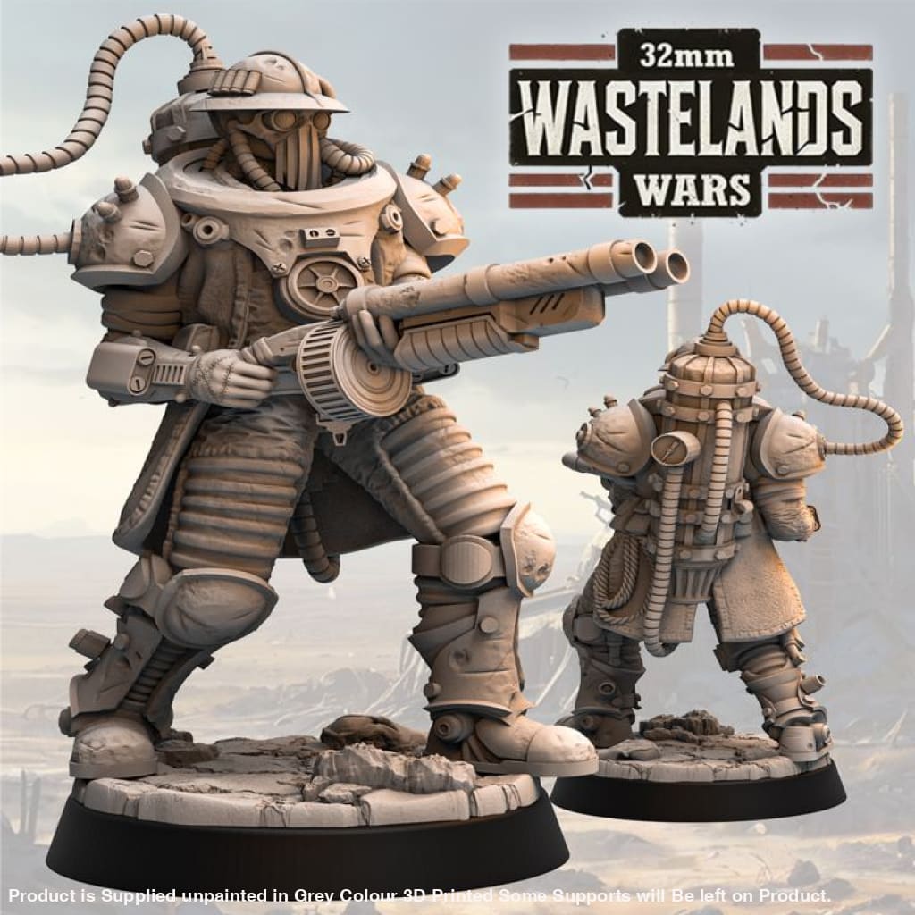 HAITO034 - Gravelord Brakk 32mm /Wasteland Wars/ 32mm Medieval
