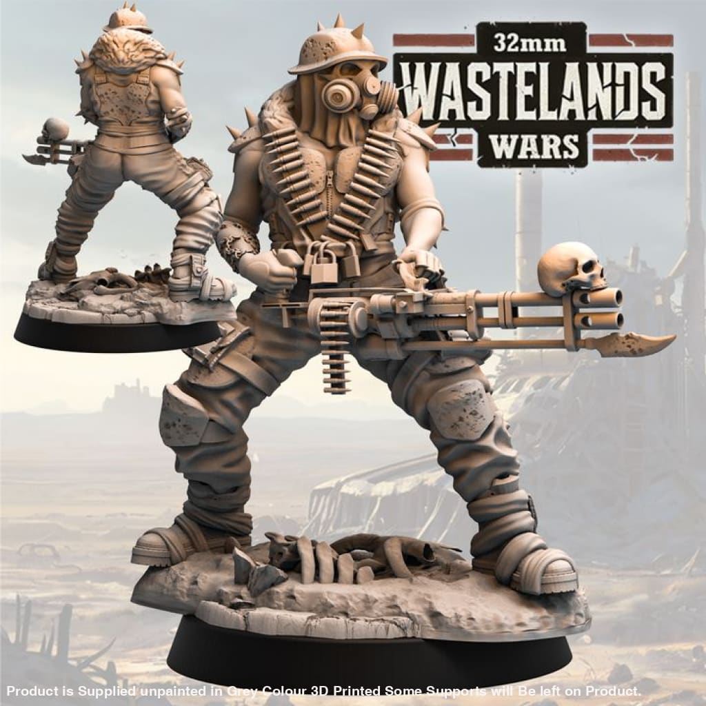 HAITO035 - Draven Steelmaw 32mm /Wasteland Wars/ 32mm Medieval