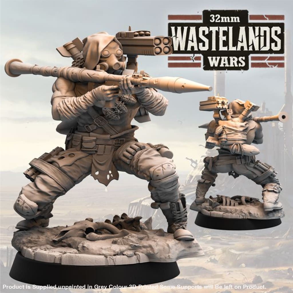 HAITO037 - Blaze Rocket 32mm /Wasteland Wars/ 32mm Medieval