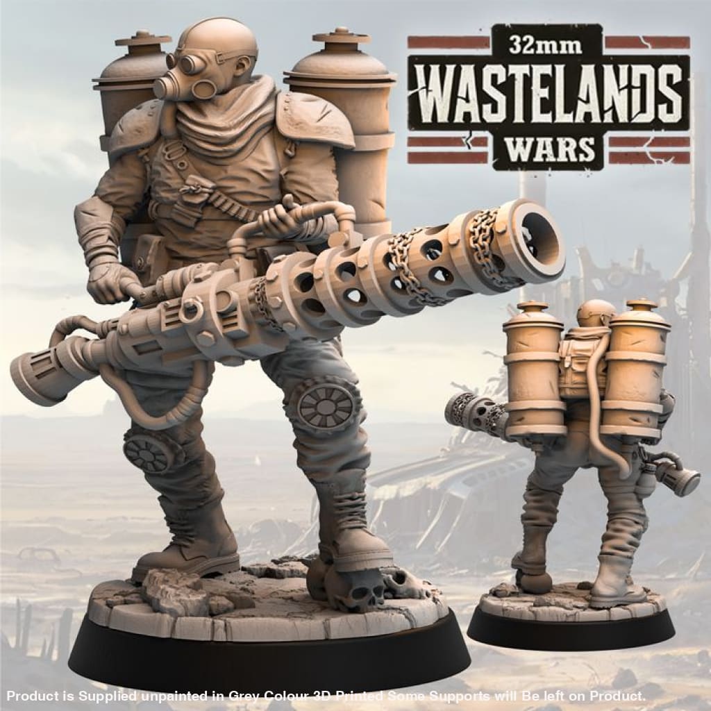 HAITO039 - Emberfall Kane 32mm /Wasteland Wars/ 32mm Medieval