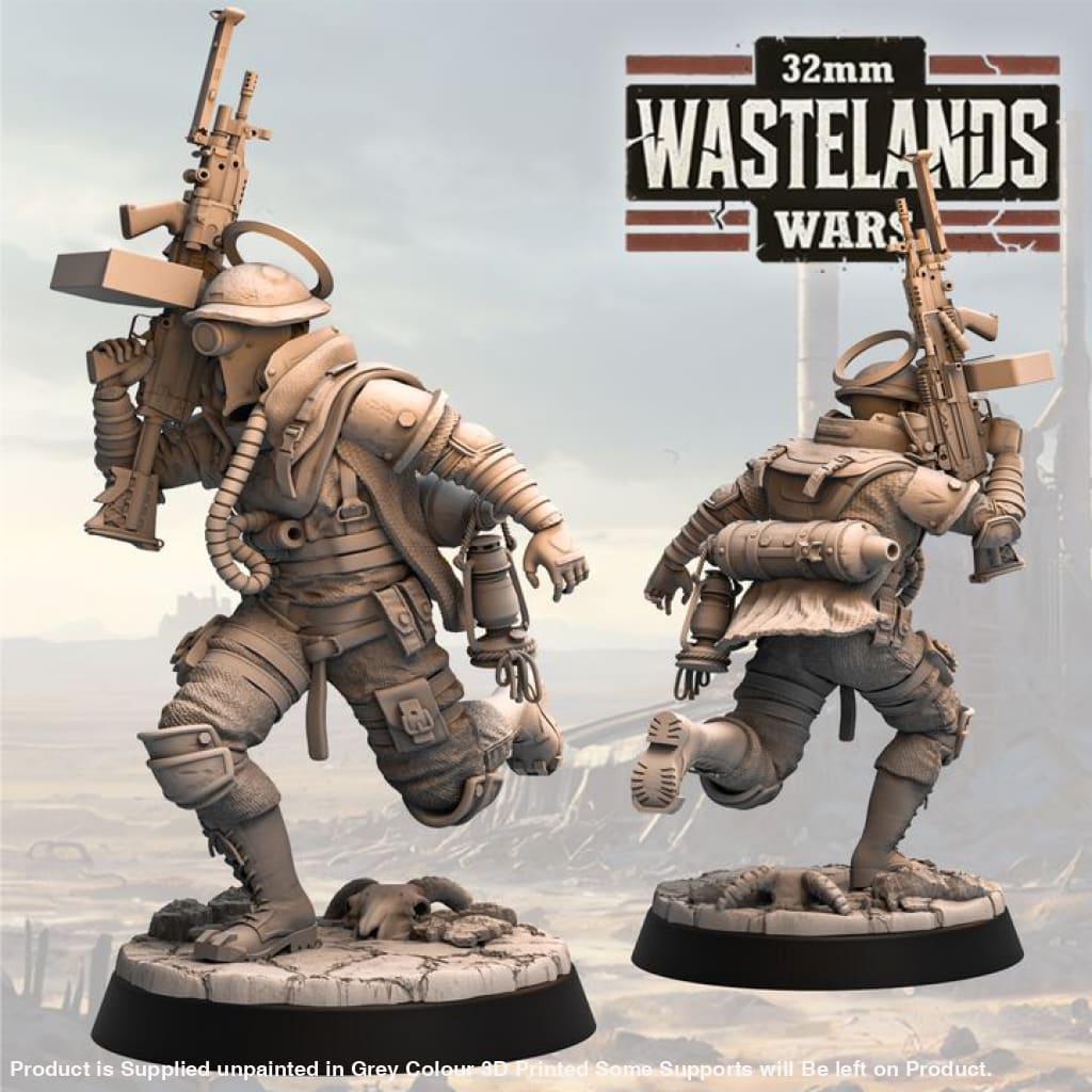 HAITO041 - Ash Strider 32mm /Wasteland Wars/ 32mm Medieval
