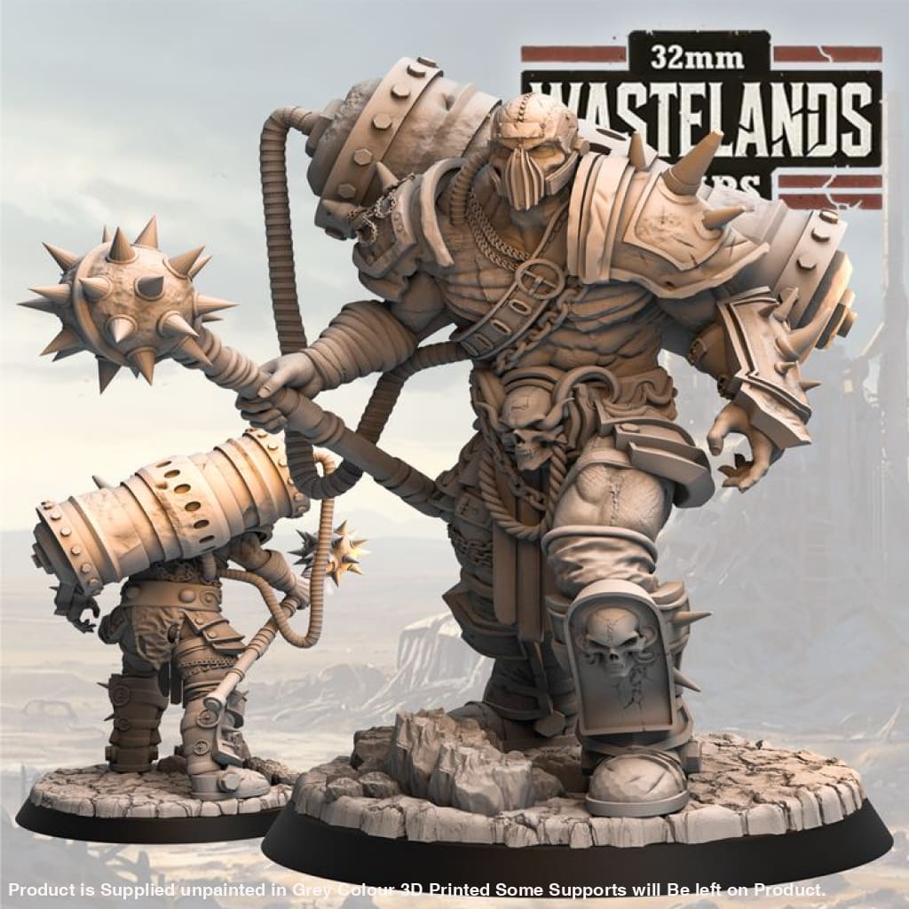 HAITO046 - Drukk Spinebreaker 32mm - BOSS - /Wasteland Wars/ 32mm Medieval